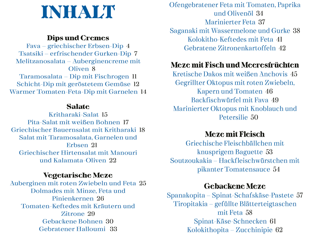 Weitere Ansicht: Griechische Meze