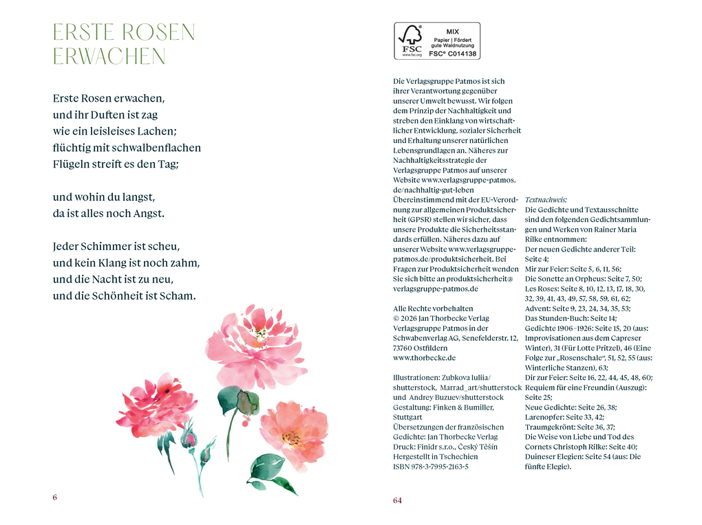 Weitere Ansicht: In Rilkes Rosengarten