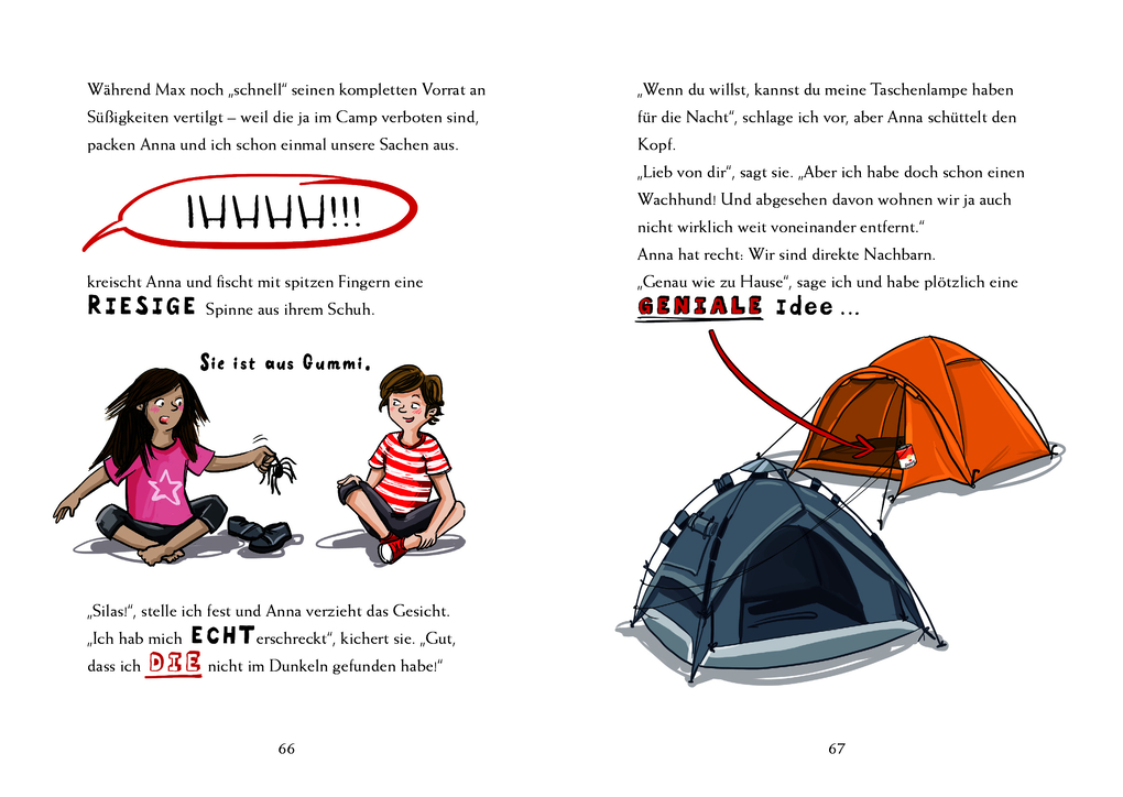 Weitere Ansicht: Zelten mit Juli | Petra Eimer