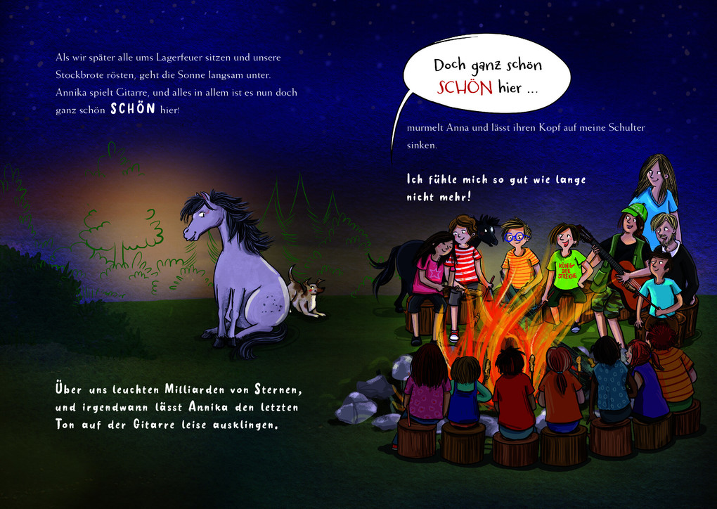 Weitere Ansicht: Zelten mit Juli | Petra Eimer