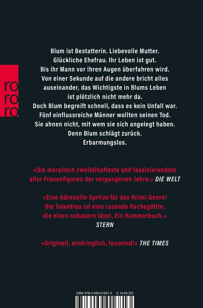 Weitere Ansicht: Totenfrau - Die Rache | Bernhard Aichner