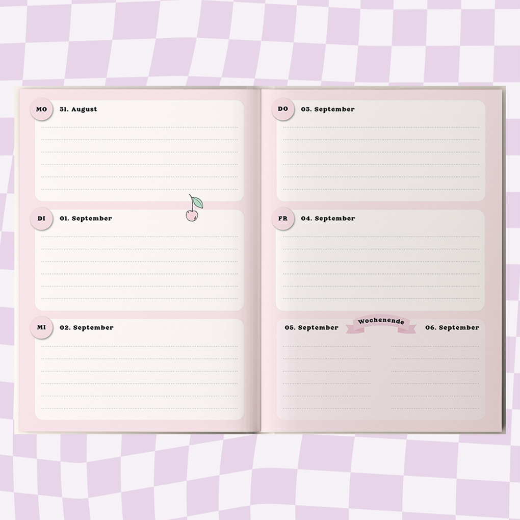 Weitere Ansicht: Spring in eine Pfütze! Schulplaner 2026/2027 | ViktoriaSarina