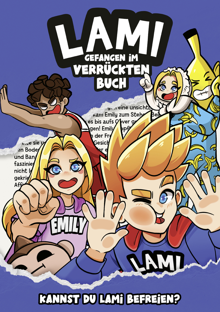 Weitere Ansicht: Lami. Gefangen im verrückten Buch | Lami, Matthias Kempke