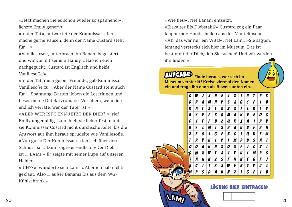 Weitere Ansicht: Lami. Gefangen im verrückten Buch | Lami, Matthias Kempke