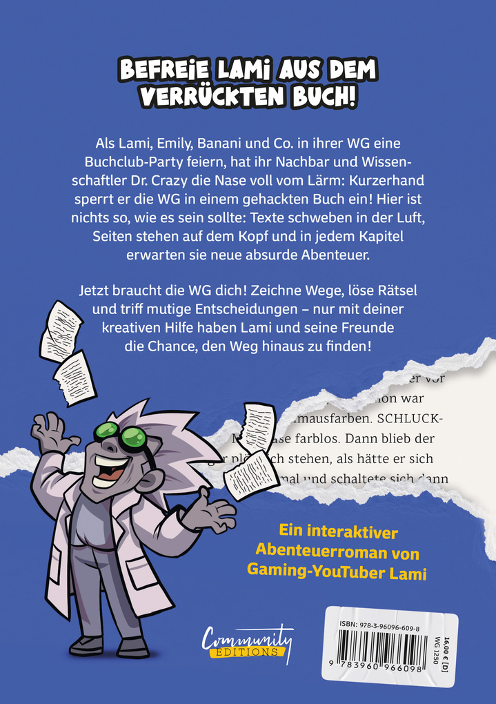 Weitere Ansicht: Lami. Gefangen im verrückten Buch | Lami, Matthias Kempke