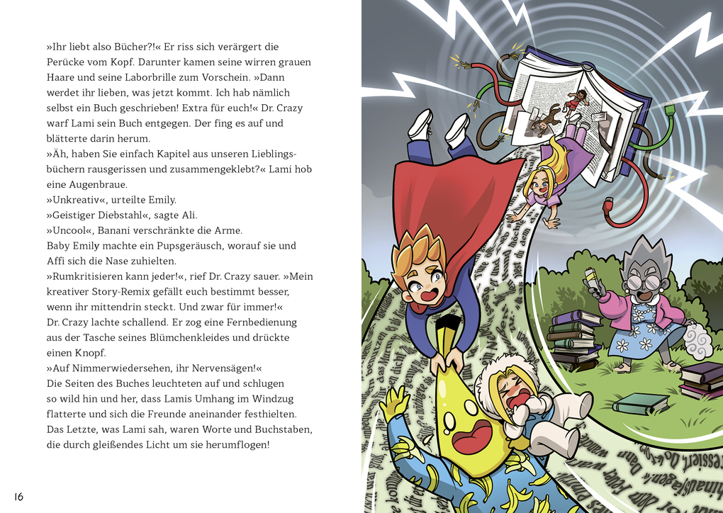 Weitere Ansicht: Lami. Gefangen im verrückten Buch | Lami, Matthias Kempke