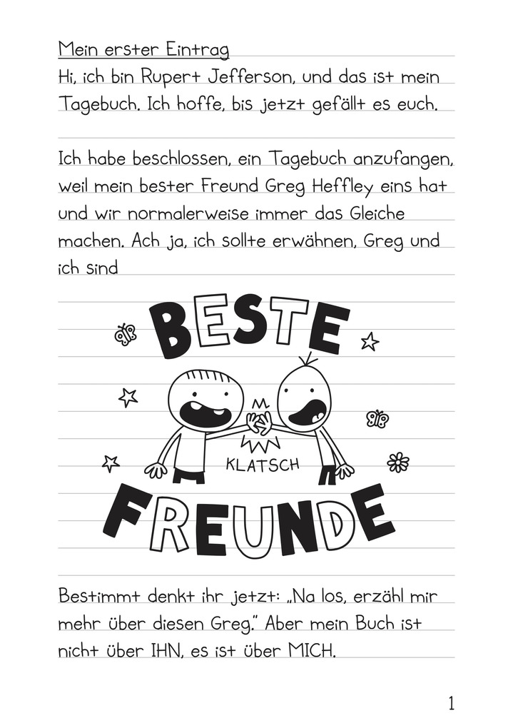 Weitere Ansicht: Ruperts Tagebuch - Zu nett für diese Welt! Jetzt rede ich! | Jeff Kinney