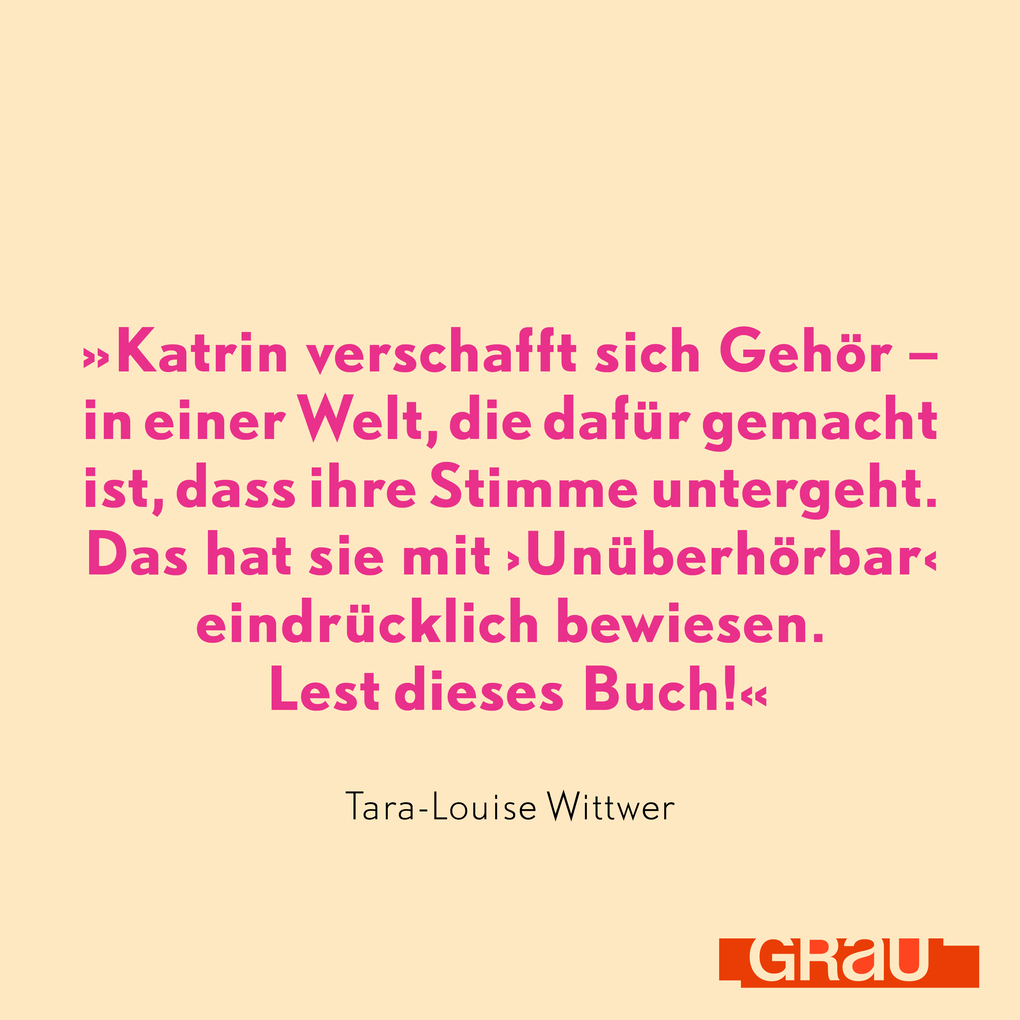 Weitere Ansicht: Unüberhörbar | Katrin Aimee