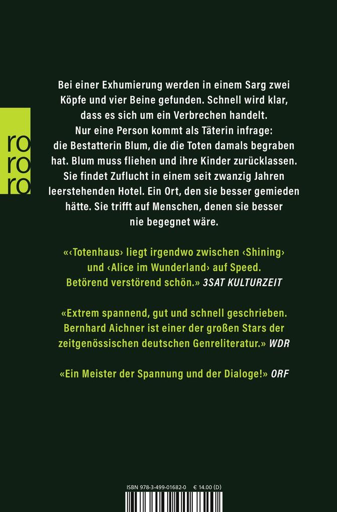 Weitere Ansicht: Totenfrau - Das Haus | Bernhard Aichner