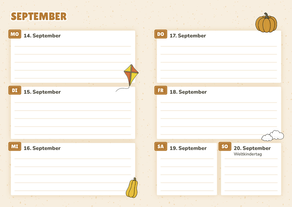 Weitere Ansicht: HOPPi GALOPPi Schulplaner 2026/2027 | Hella Gabbert