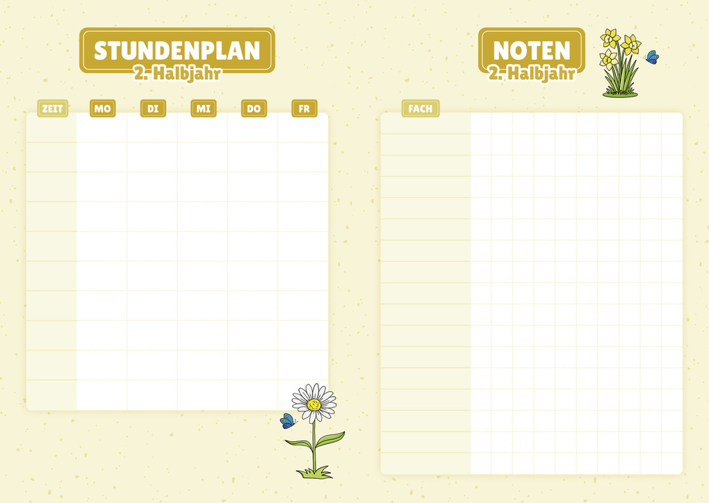 Weitere Ansicht: HOPPi GALOPPi Schulplaner 2026/2027 | Hella Gabbert