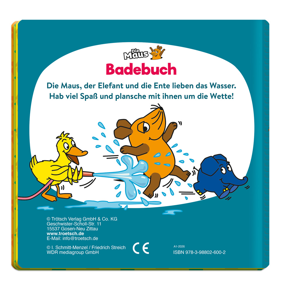Weitere Ansicht: TRÖTSCH - Die Maus Badebuch