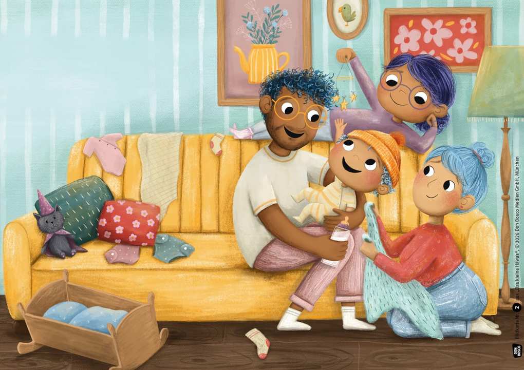 Weitere Ansicht: Das kleine Häwas. Kamishibai Bildkartenset | Saskia Niechzial, Patricia Pomnitz