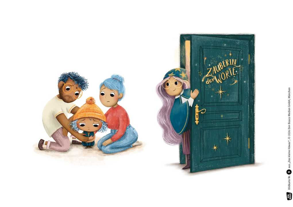 Weitere Ansicht: Das kleine Häwas. Kamishibai Bildkartenset | Saskia Niechzial, Patricia Pomnitz