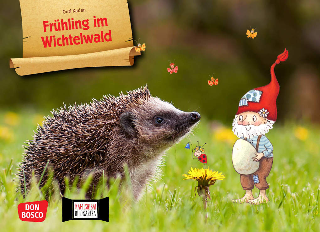 Weitere Ansicht: Frühling im Wichtelwald. Kamishibai Bildkartenset | Outi Kaden