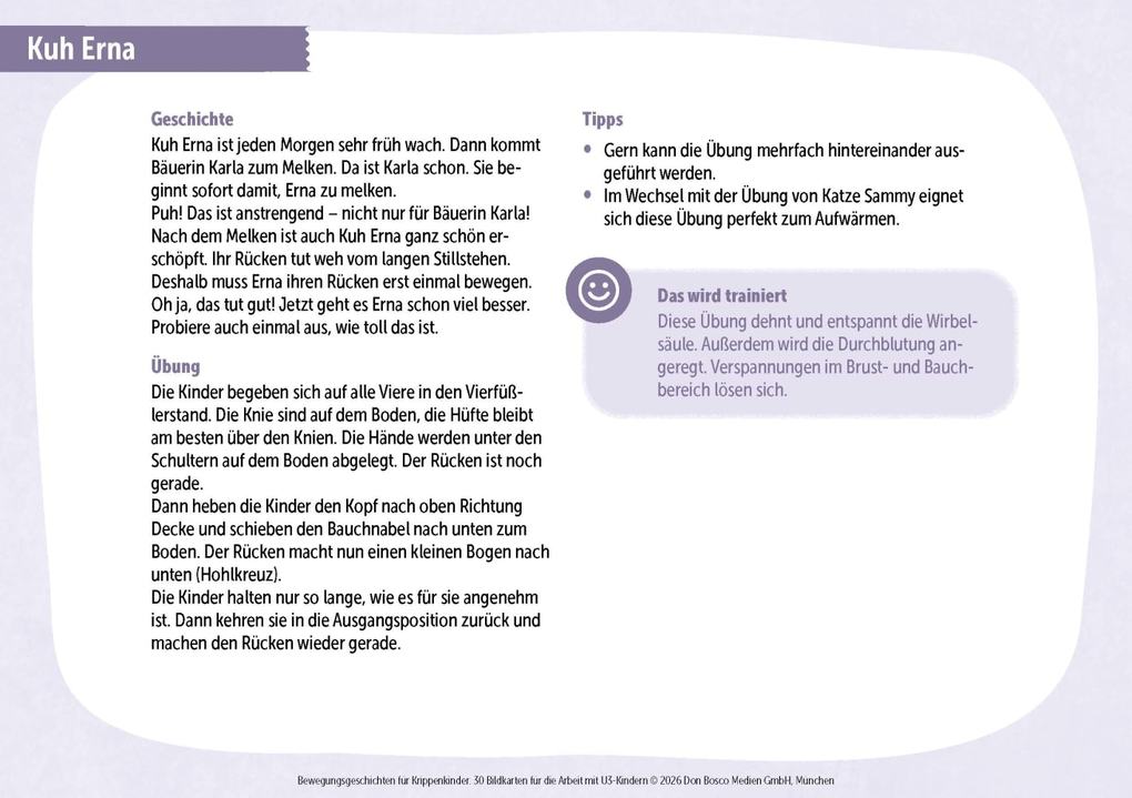 Weitere Ansicht: Bewegungsgeschichten für Krippenkinder | Sabine Schön