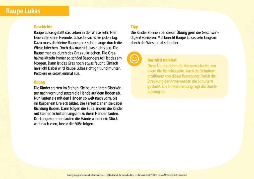 Weitere Ansicht: Bewegungsgeschichten für Krippenkinder | Sabine Schön