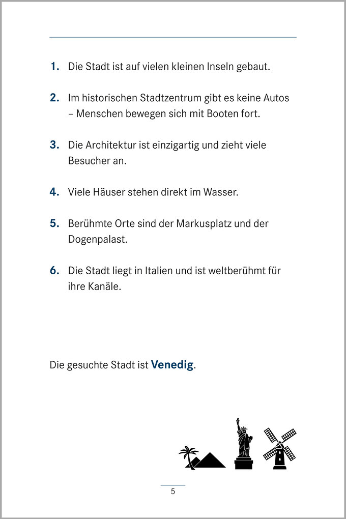 Weitere Ansicht: Umschreibungen Stadt, Land, Fluss | Alexandra Frohbeck