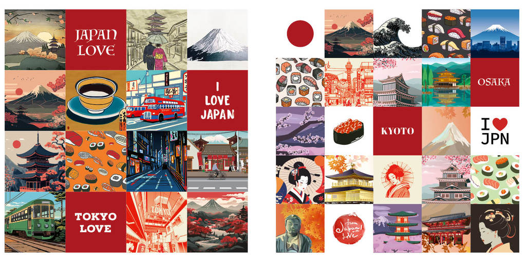 Weitere Ansicht: Sticker Love: Faszination Japan - Über 300 Etiketten und Aufkleber mit beschreibbarer Oberfläche