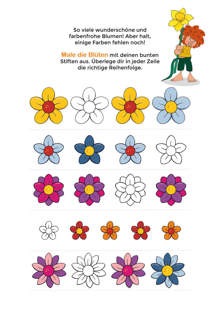 Weitere Ansicht: Lern-Spiel-Spaß mit Pumuckl - Mein Vorschulblock: Logik- und Denkrätsel