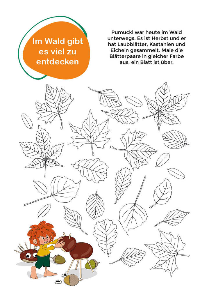 Weitere Ansicht: Lern-Spiel-Spaß mit Pumuckl - Mein Vorschulblock: Logik- und Denkrätsel