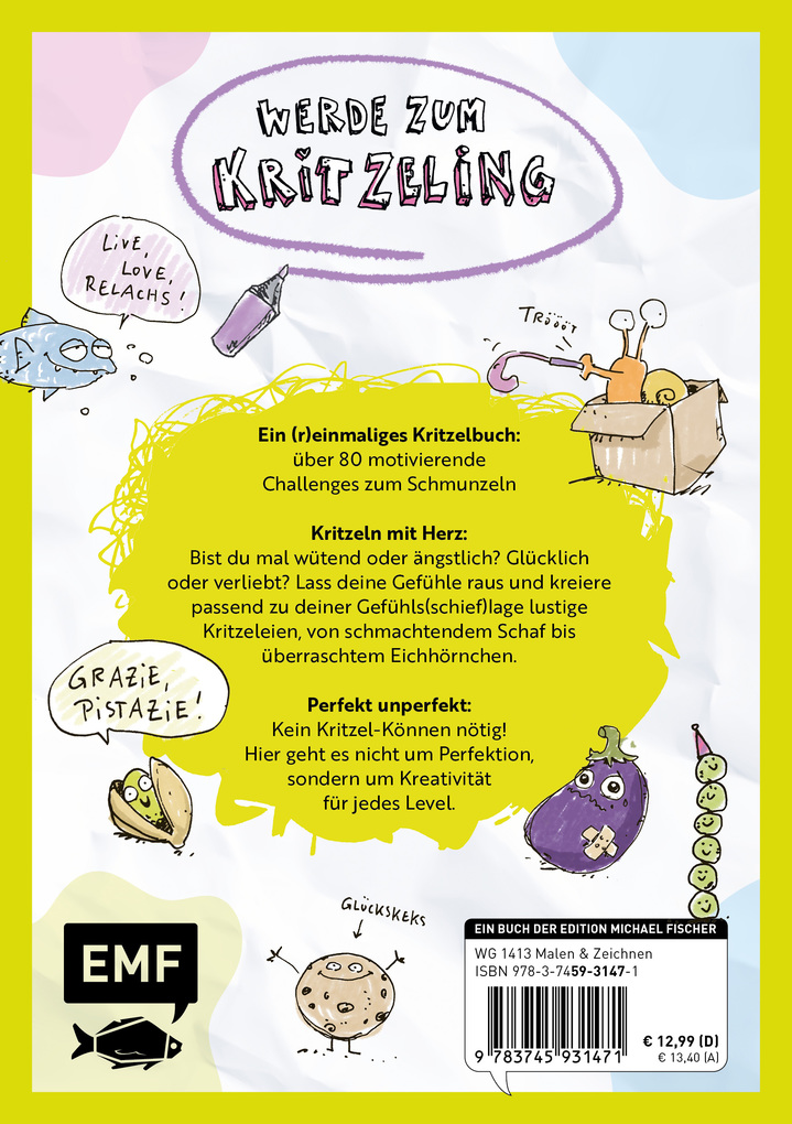 Weitere Ansicht: Mein (un)perfektes Kritzelbuch | Micha Marx