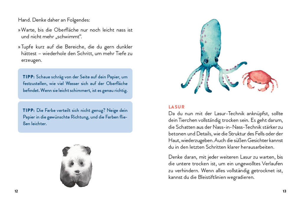 Weitere Ansicht: 55 x Watercolor - Motiv-Sammlung: Kartenset für 5-Minuten-Aquarelle