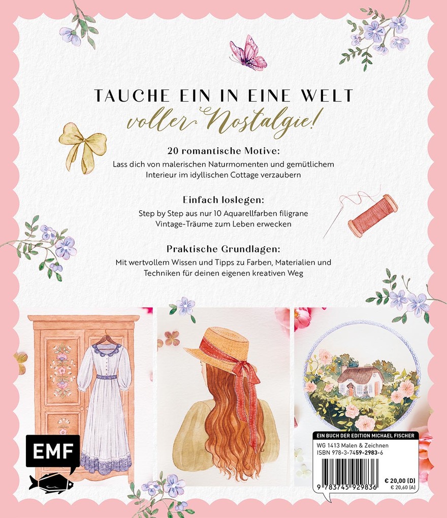 Weitere Ansicht: Watercolor Cottagecore | Maria Friesen