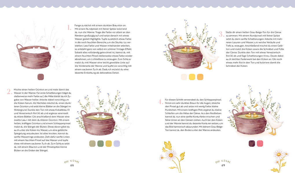 Weitere Ansicht: Watercolor Cottagecore | Maria Friesen