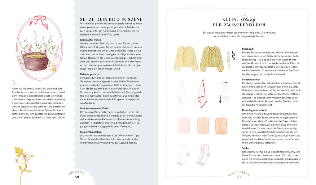 Weitere Ansicht: Watercolor Cottagecore | Maria Friesen