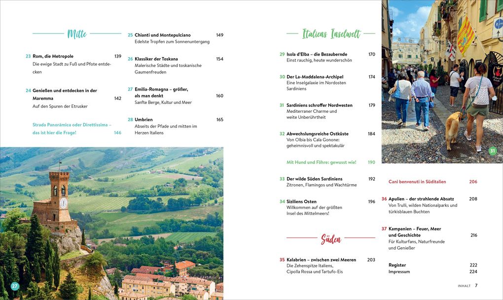 Weitere Ansicht: Italien mit Hund | Mag. Angelika Mandler-Saul, Ulrike Miestinger, Angelika Mandler-Saul