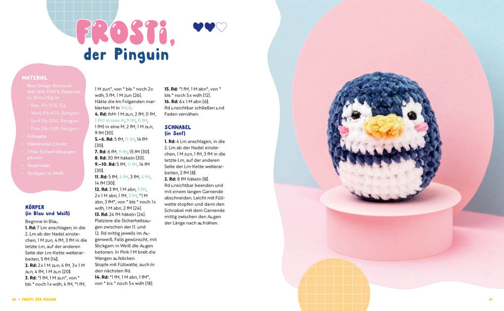 Weitere Ansicht: Pocket-Squishys häkeln - Kleine Plüschtiere für Squishmallow- und Micromallow-Fans | Yvonne Rapp