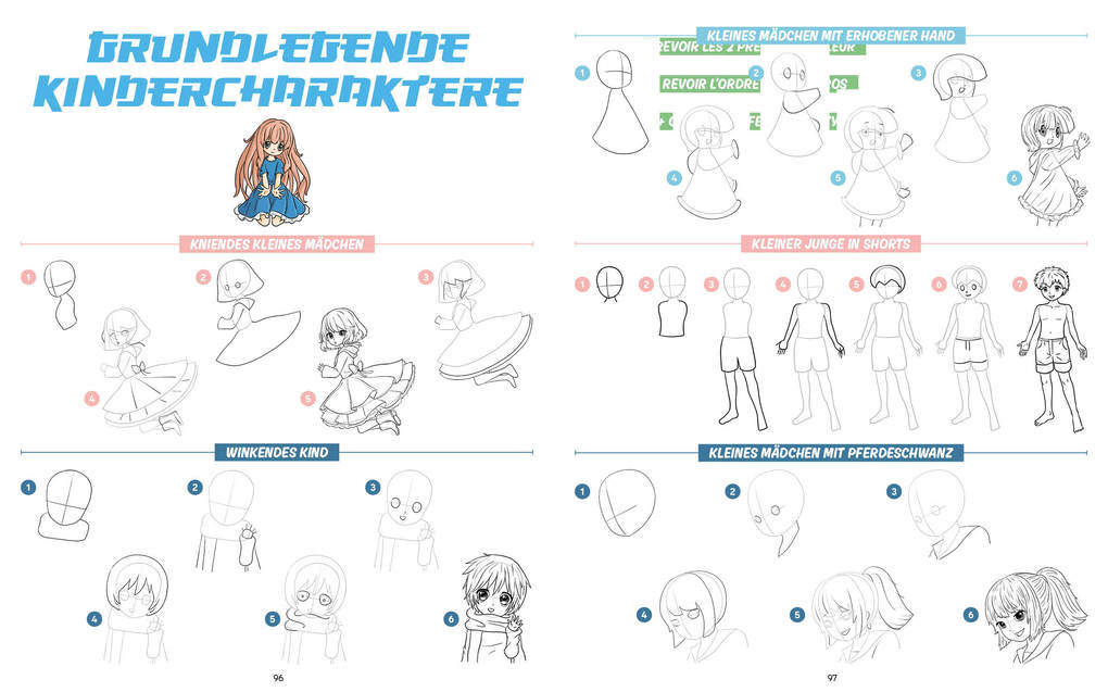 Weitere Ansicht: Die ultimative Motiv-Bibliothek - 1000 x Manga zeichnen | Lise Herzog