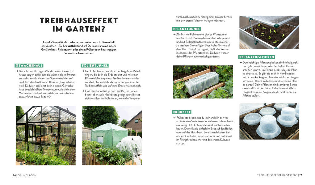 Weitere Ansicht: Keine Zeit zu gärtnern - Gemüse länger ernten in Gewächshaus, Frühbeet & Co. | Jessica Achtsnicht