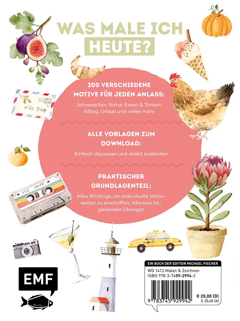 Weitere Ansicht: 300 Motive - Watercolor | Mildred Böhnlein