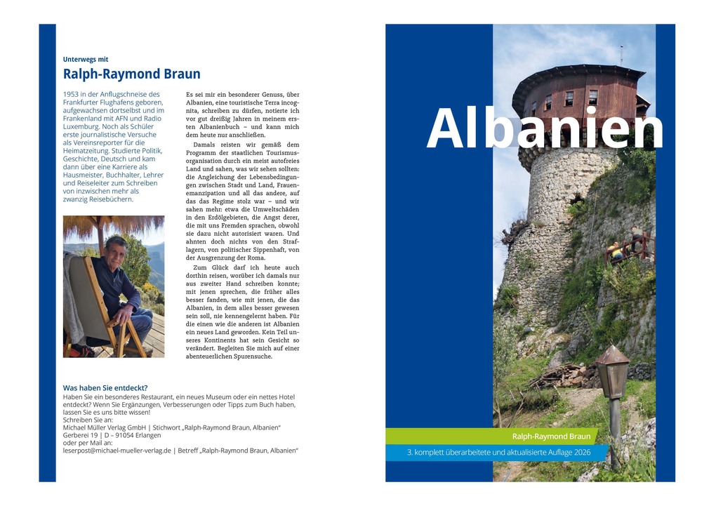 Weitere Ansicht: MICHAEL MÜLLER REISEFÜHRER Albanien | Ralph-Raymond Braun