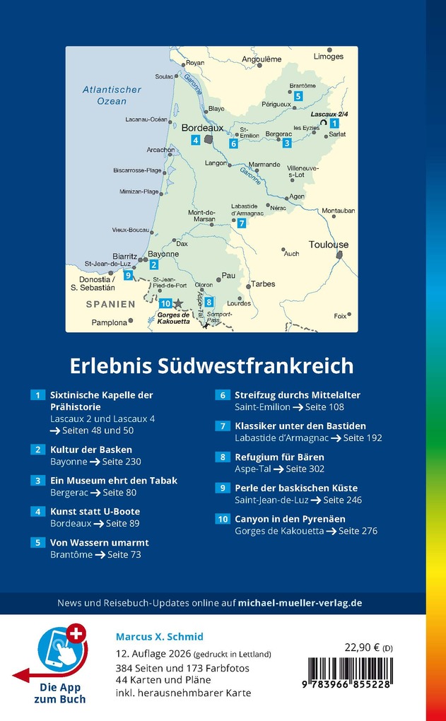 Weitere Ansicht: MICHAEL MÜLLER REISEFÜHRER Südwestfrankreich | Marcus X Schmid