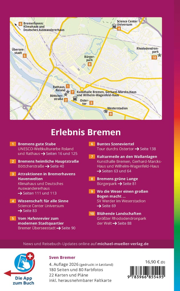 Weitere Ansicht: MICHAEL MÜLLER REISEFÜHRER Bremen MM-City | Sven Bremer