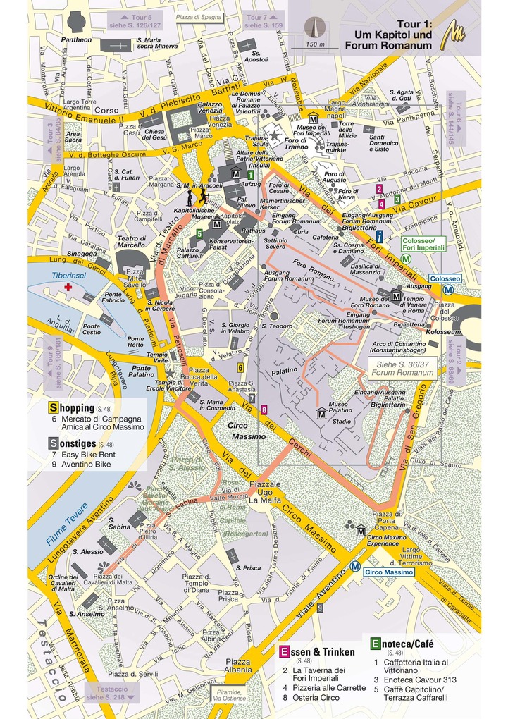 Weitere Ansicht: MICHAEL MÜLLER REISEFÜHRER Rom MM-City | Sabine Becht