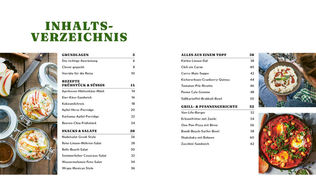 Weitere Ansicht: Genussmomente: Vegetarische Camping-Küche