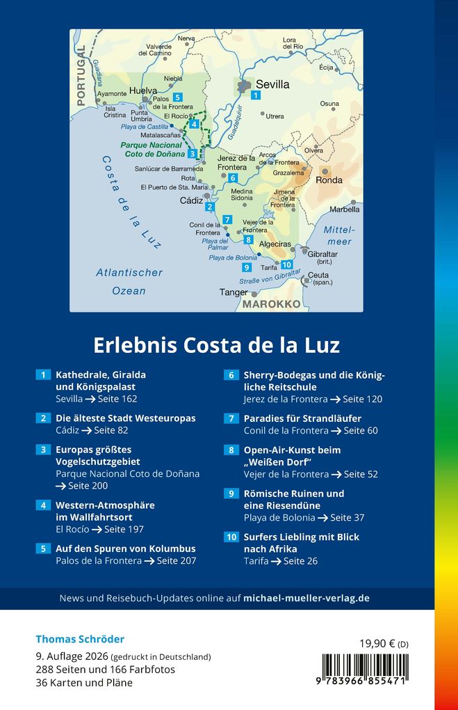 Weitere Ansicht: MICHAEL MÜLLER Reiseführer Costa de la Luz | Thomas Schröder