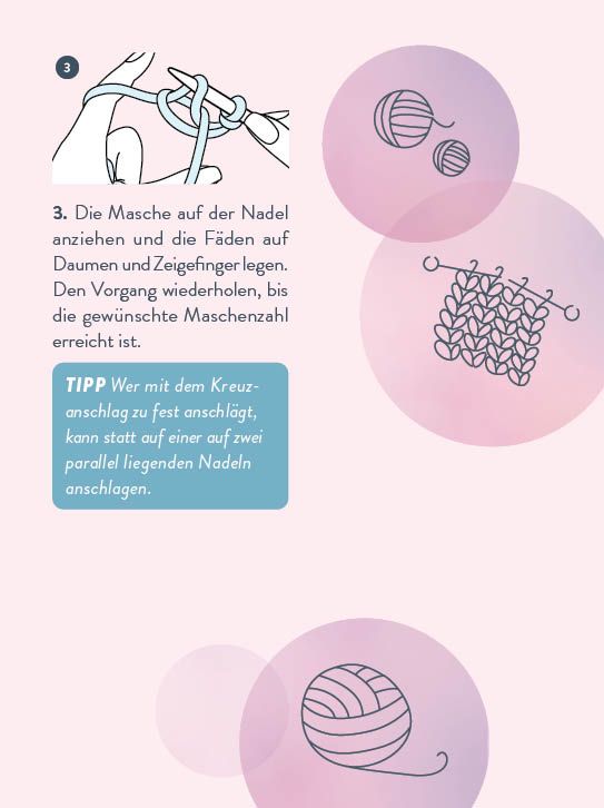 Weitere Ansicht: 55 x stricken - Profi-Hacks und Tricks | Dein Kartenset von maschenfein | Marisa Nöldeke