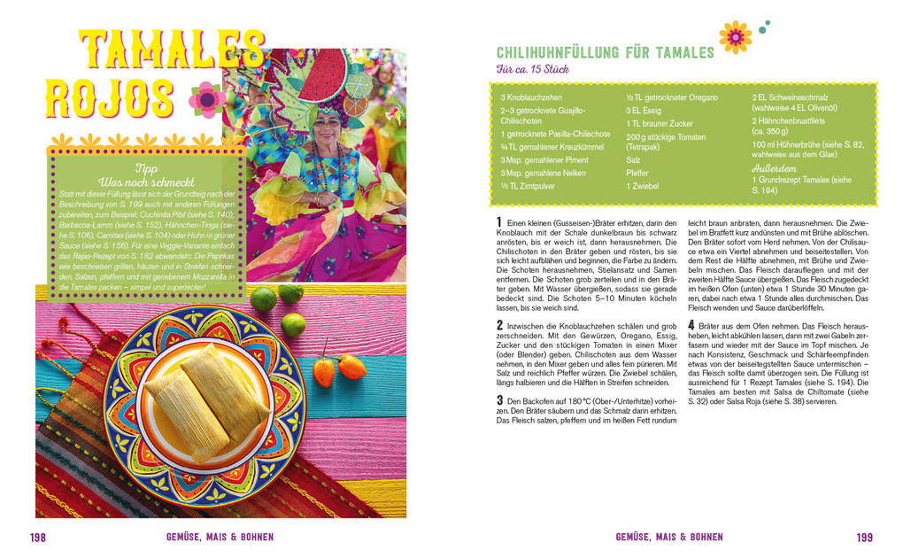 Weitere Ansicht: Fiesta - Das Mexiko-Kochbuch - mit edler Ausstattung und Farbschnitt | Tanja Dusy