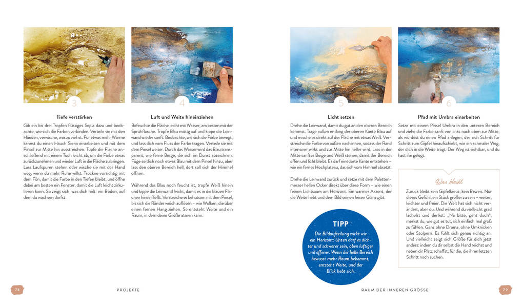 Weitere Ansicht: Frei und fließend malen | Petra Thölken