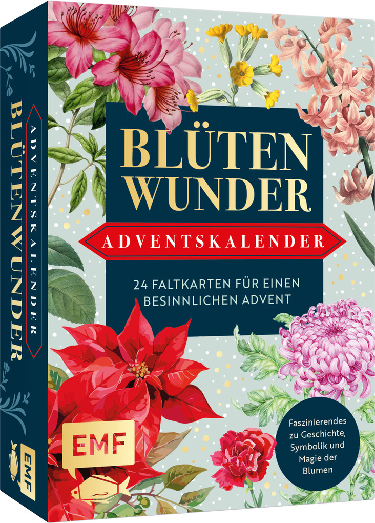 Weitere Ansicht: Adventskalender-Kartenset: Blütenwunder