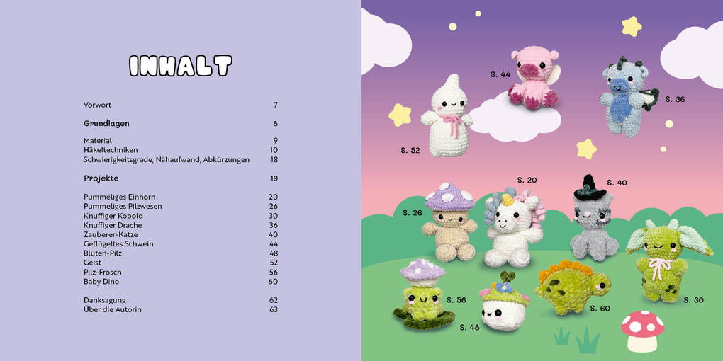Weitere Ansicht: Cozy Crochet - Magical Cuties: Zauberhafte Amigurumis häkeln mit @crochetbyjanina | Janina Grieß
