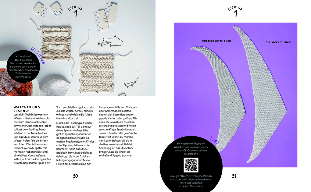 Weitere Ansicht: Love to knit: Stricken lernen mit Mini-Tüchern von @maschenfein | Marisa Nöldeke, Sandra Groll, Lisa Kirchhoff