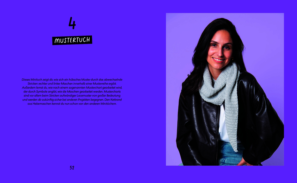 Weitere Ansicht: Love to knit: Stricken lernen mit Mini-Tüchern von @maschenfein | Marisa Nöldeke, Sandra Groll, Lisa Kirchhoff