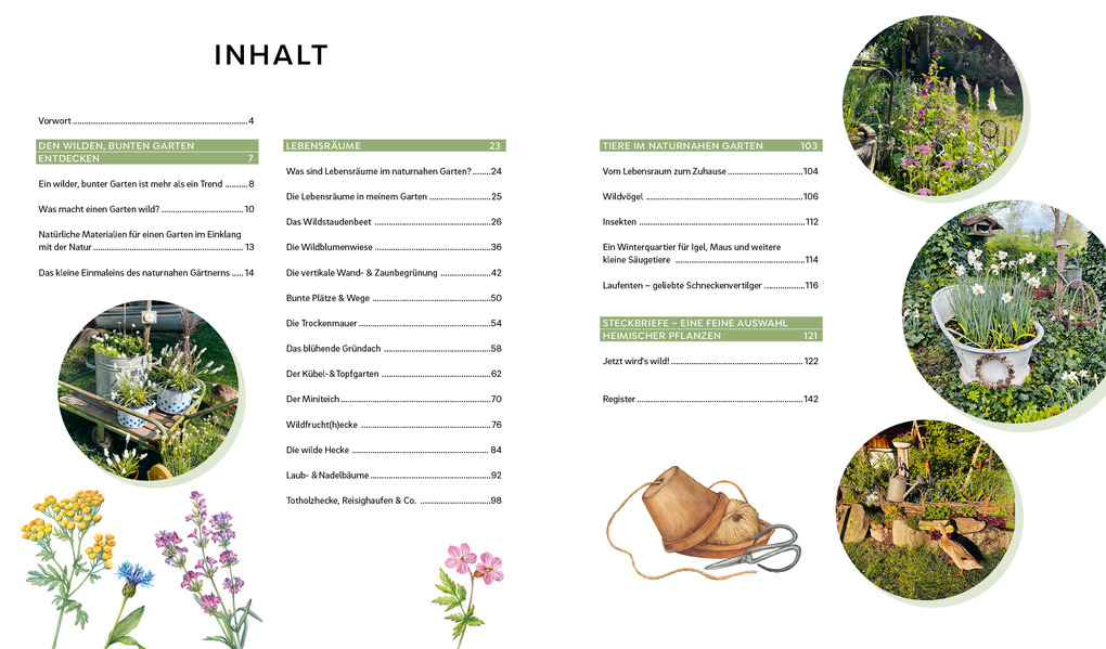 Weitere Ansicht: Mein wilder, bunter Garten - Einfach naturnah gärtnern | Silvia Hardt