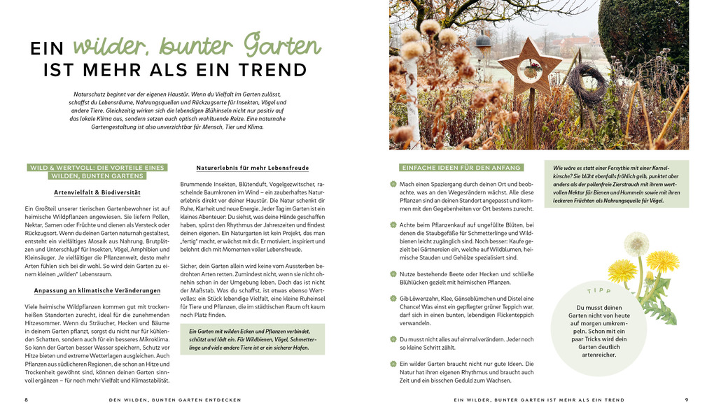 Weitere Ansicht: Mein wilder, bunter Garten - Einfach naturnah gärtnern | Silvia Hardt